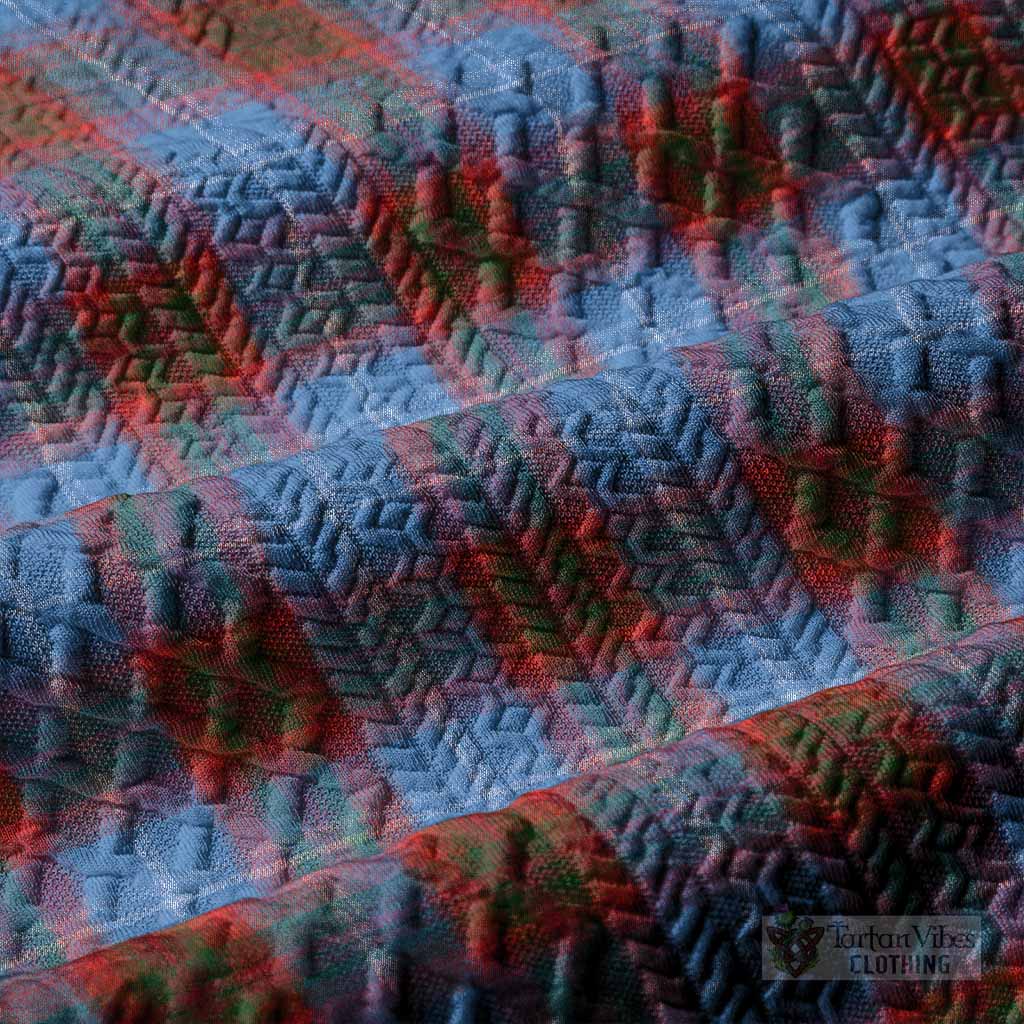 Skirving Tartan Men’s Polo Sweater Top with Family Crest