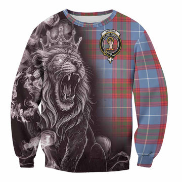 Skirving Tartan Sweatshirt Roaring Lion Heritage