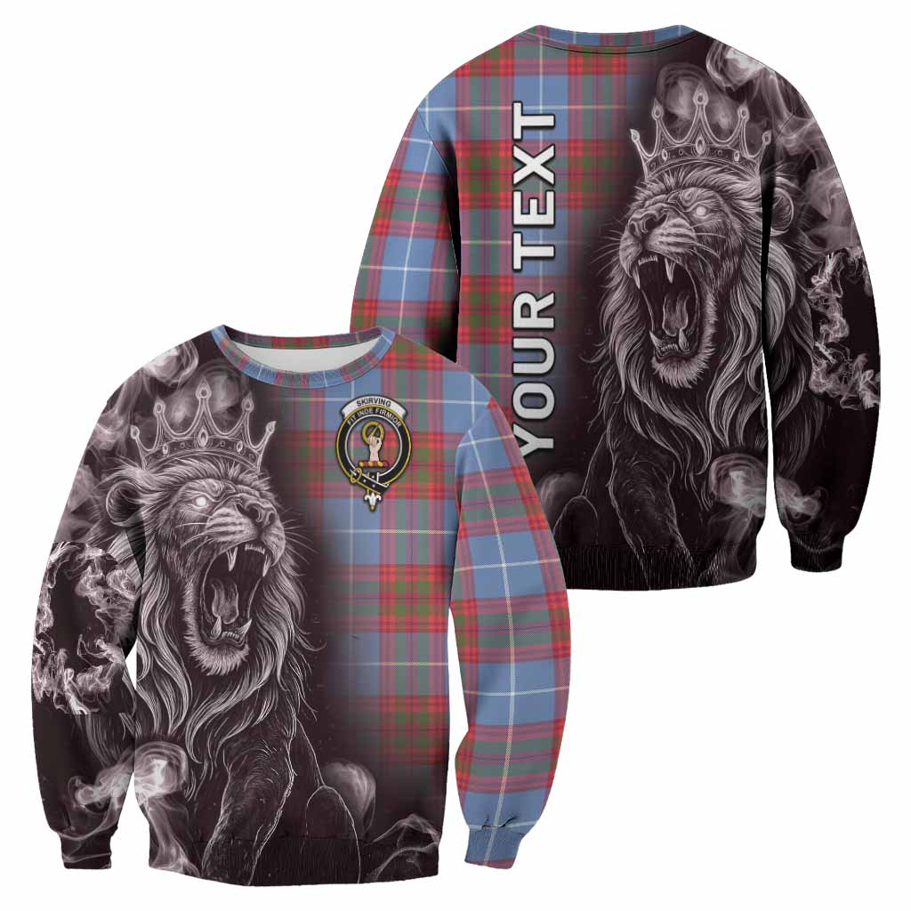 Skirving Tartan Sweatshirt Roaring Lion Heritage