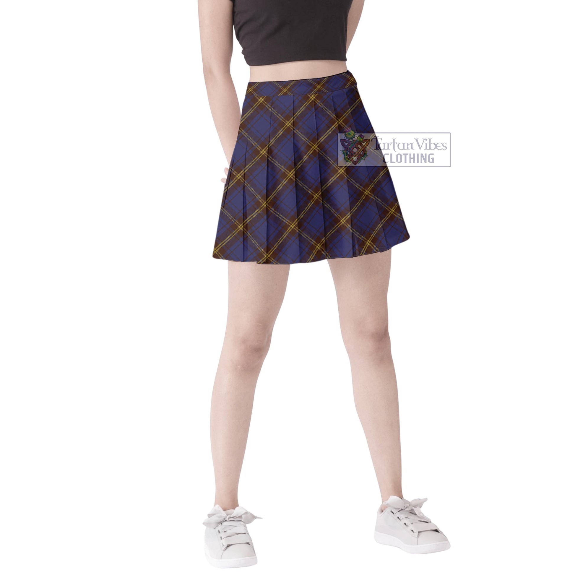 Tartan Vibes Clothing Sligo Tartan Women's Plated Mini Skirt