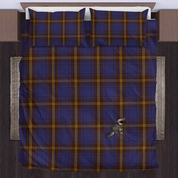 Sligo County Ireland Tartan Bedding Set