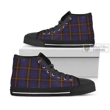 Sligo Tartan High Top Shoes