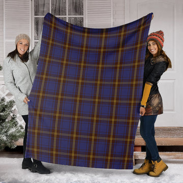 Sligo County Ireland Tartan Blanket