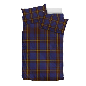 Sligo County Ireland Tartan Bedding Set