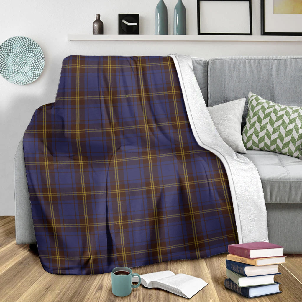 Sligo County Ireland Tartan Blanket - Tartan Vibes Clothing