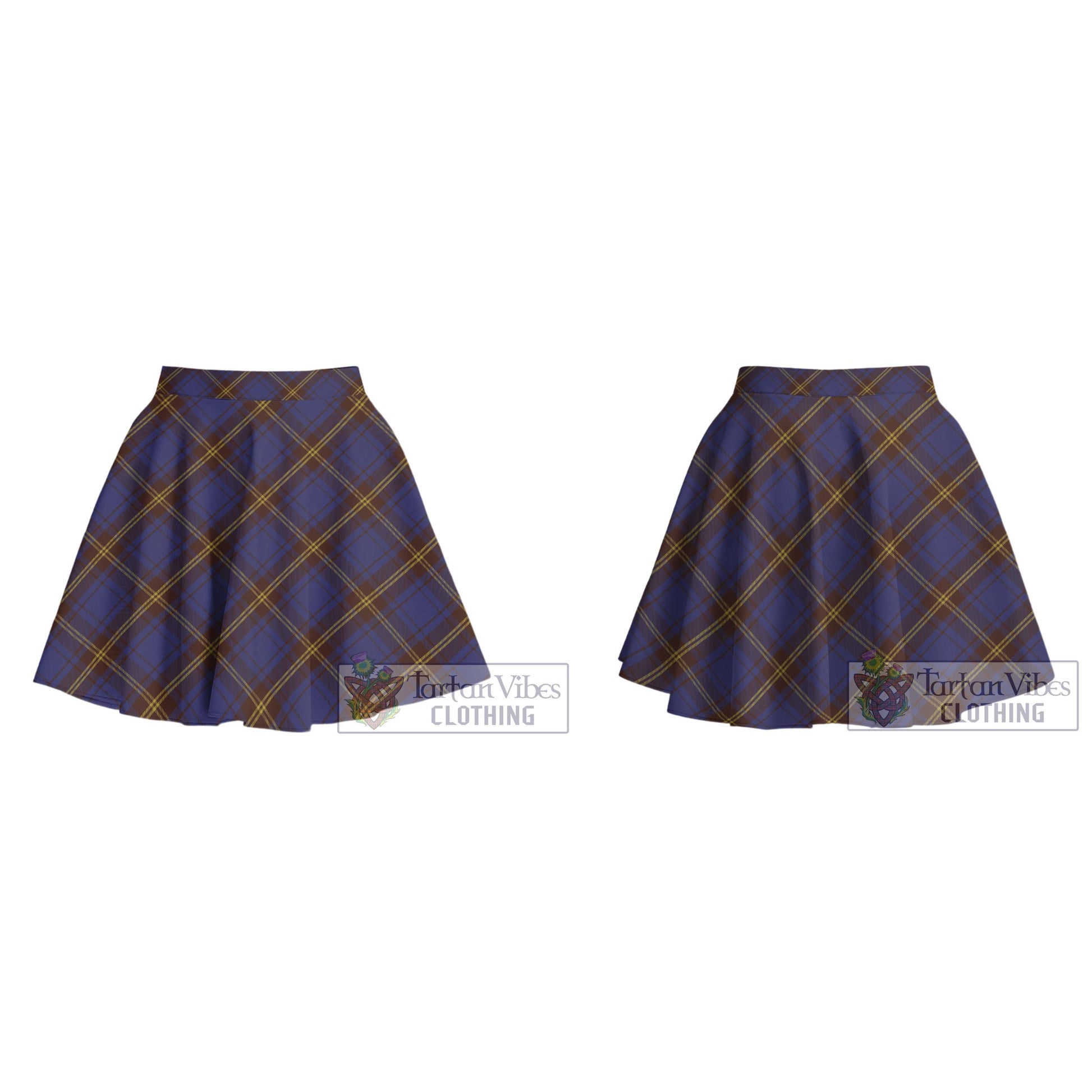Tartan Vibes Clothing Sligo Tartan Women's Plated Mini Skirt