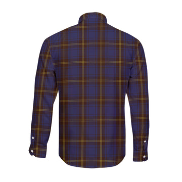 Sligo County Ireland Tartan Long Sleeve Button Up Shirt