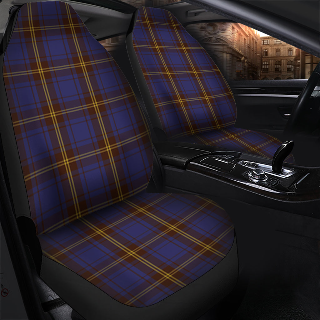Sligo County Ireland Tartan Car Seat Cover One Size - Tartanvibesclothing