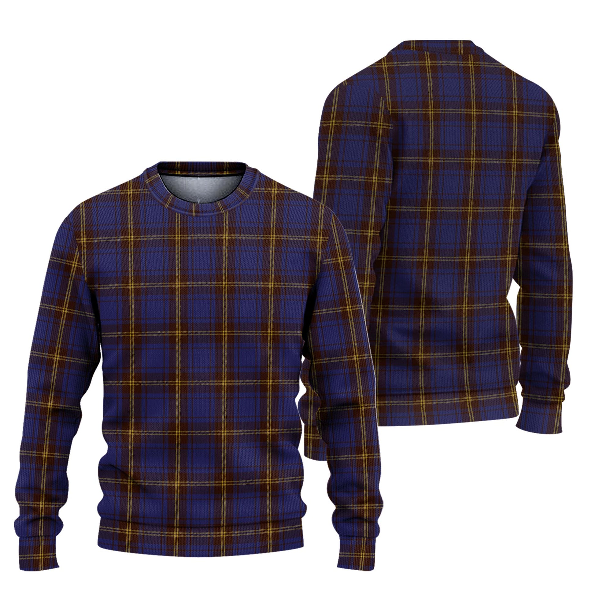 Sligo County Ireland Tartan Knitted Sweater Unisex - Tartanvibesclothing
