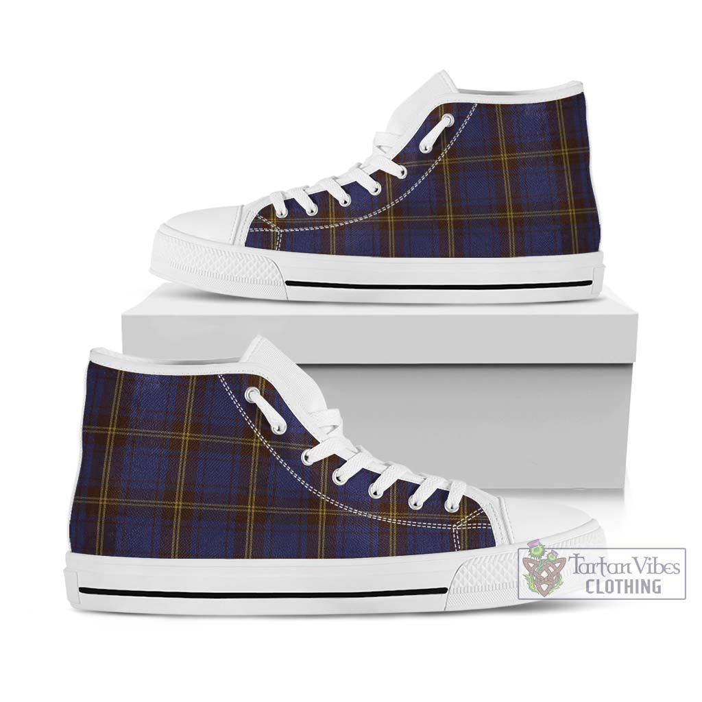 Tartan Vibes Clothing Sligo County Ireland Tartan High Top Shoes