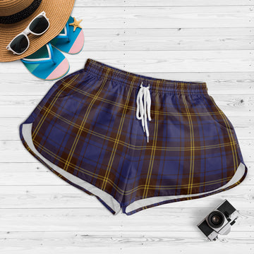 Sligo County Ireland Tartan Womens Shorts
