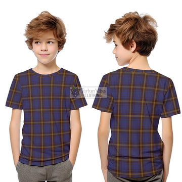 Sligo County Ireland Tartan Kid T-Shirt