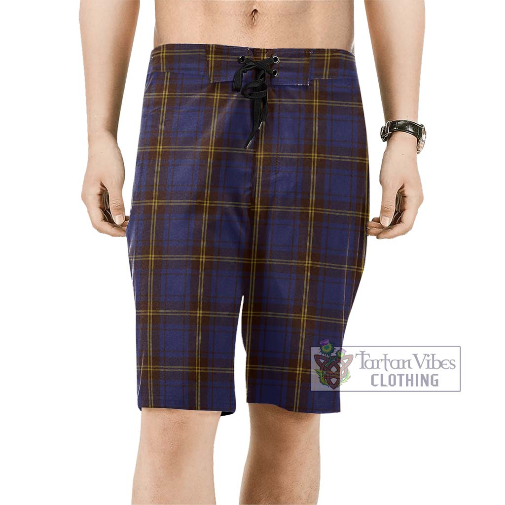Sligo County Ireland Tartan Men's Board Shorts Men - Tartan Vibes Clothing