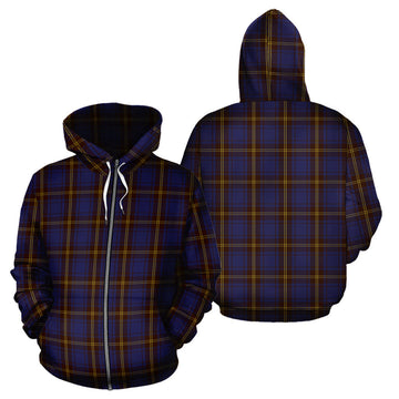Sligo County Ireland Tartan Hoodie