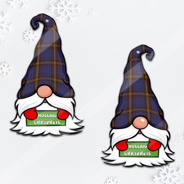 Sligo County Ireland Gnome Christmas Ornament with His Tartan Christmas Hat
