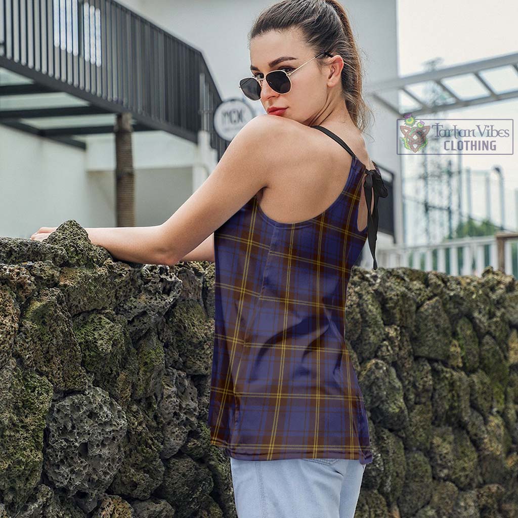 Tartan Vibes Clothing Sligo County Ireland Tartan Loose Halter Neck Camisole