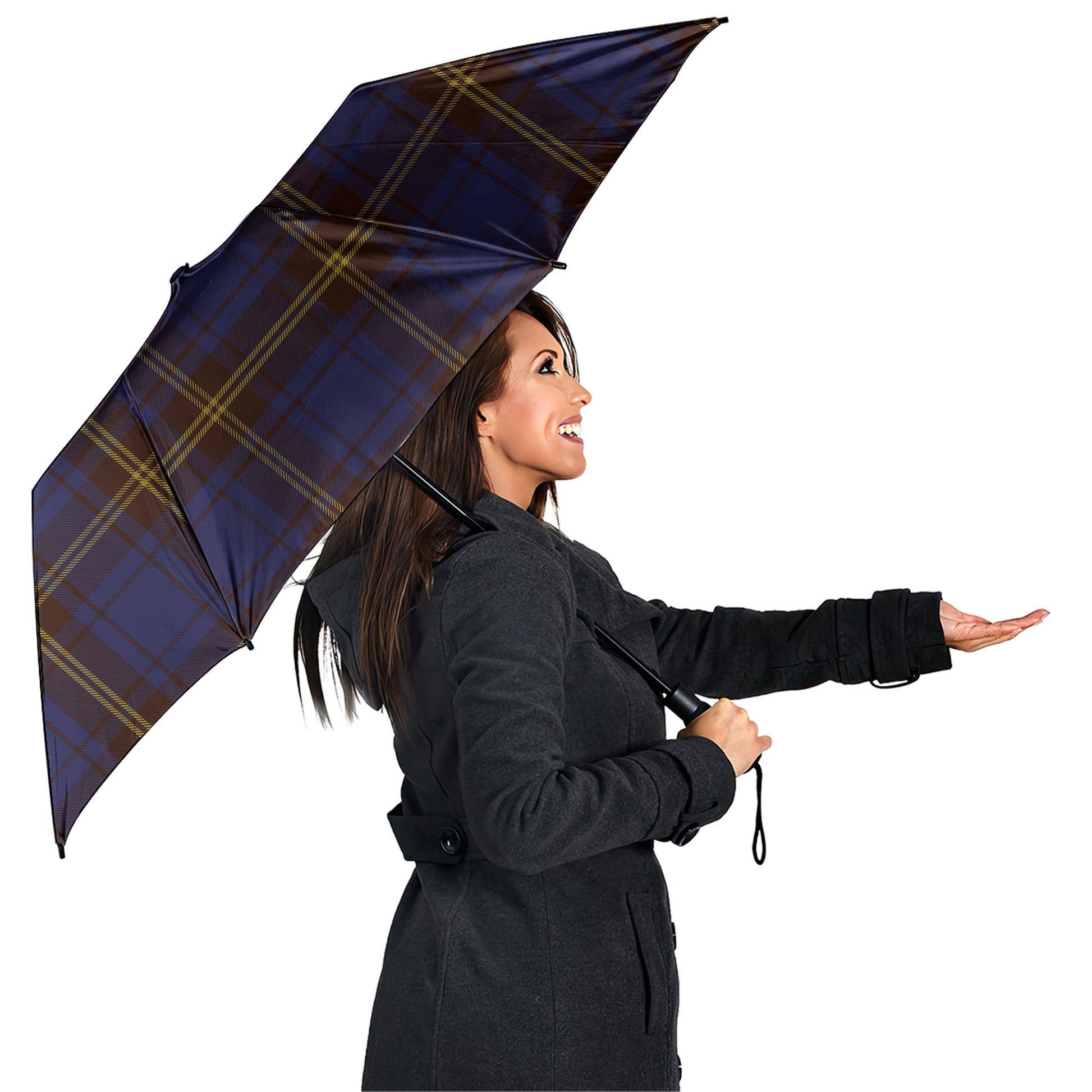 Sligo County Ireland Tartan Umbrella - Tartanvibesclothing
