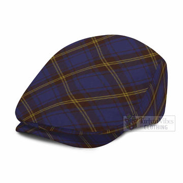 Sligo County Ireland Tartan Flat Cap, Jeff Cap Cross Style