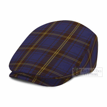 Sligo County Ireland Tartan Jeff Cap, Tartan Flat Cap
