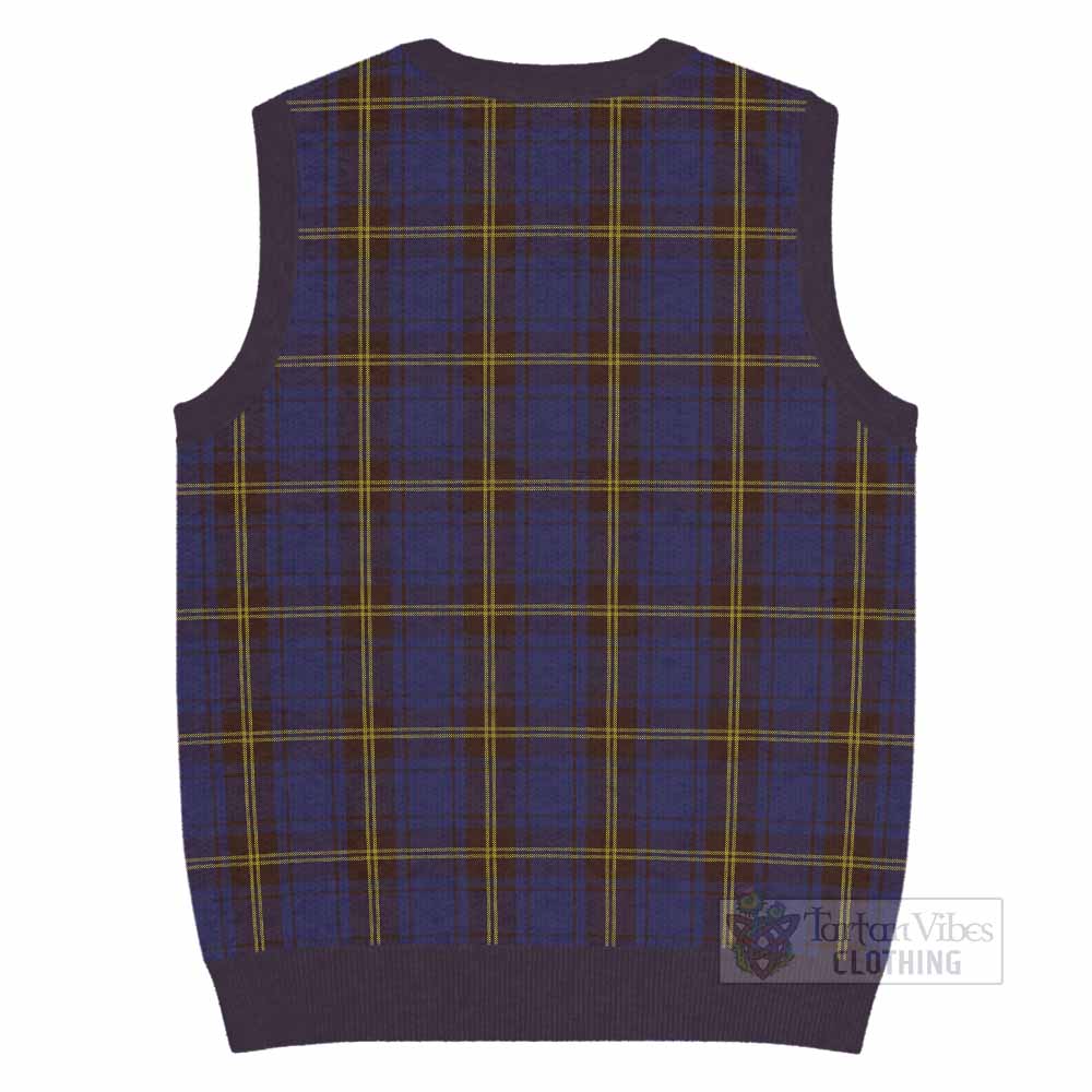 Sligo County Ireland Tartan Knitted V-Neck Vest - Tartan Vibes Clothing