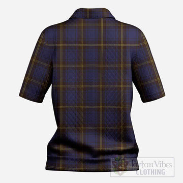 Sligo County Ireland Tartan Women’s Polo Sweater Top