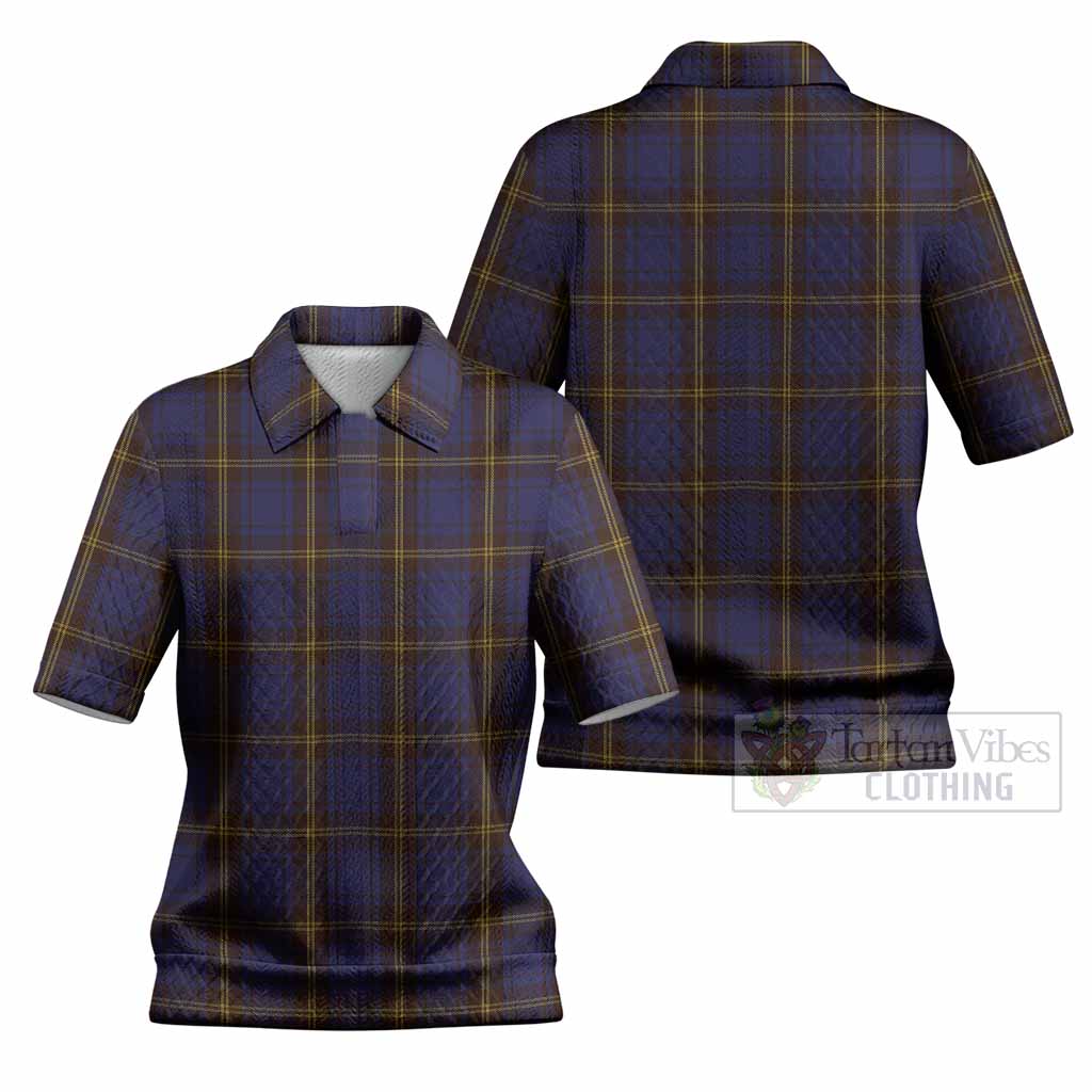 Sligo County Ireland Tartan Women’s Polo Sweater Top