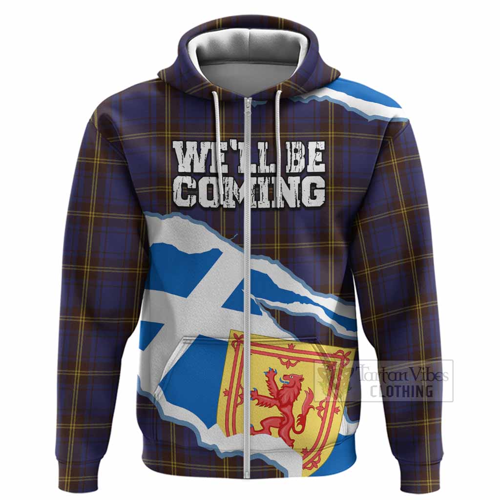 Sligo Scotland Football Tartan Hoodie We'll Be Coming