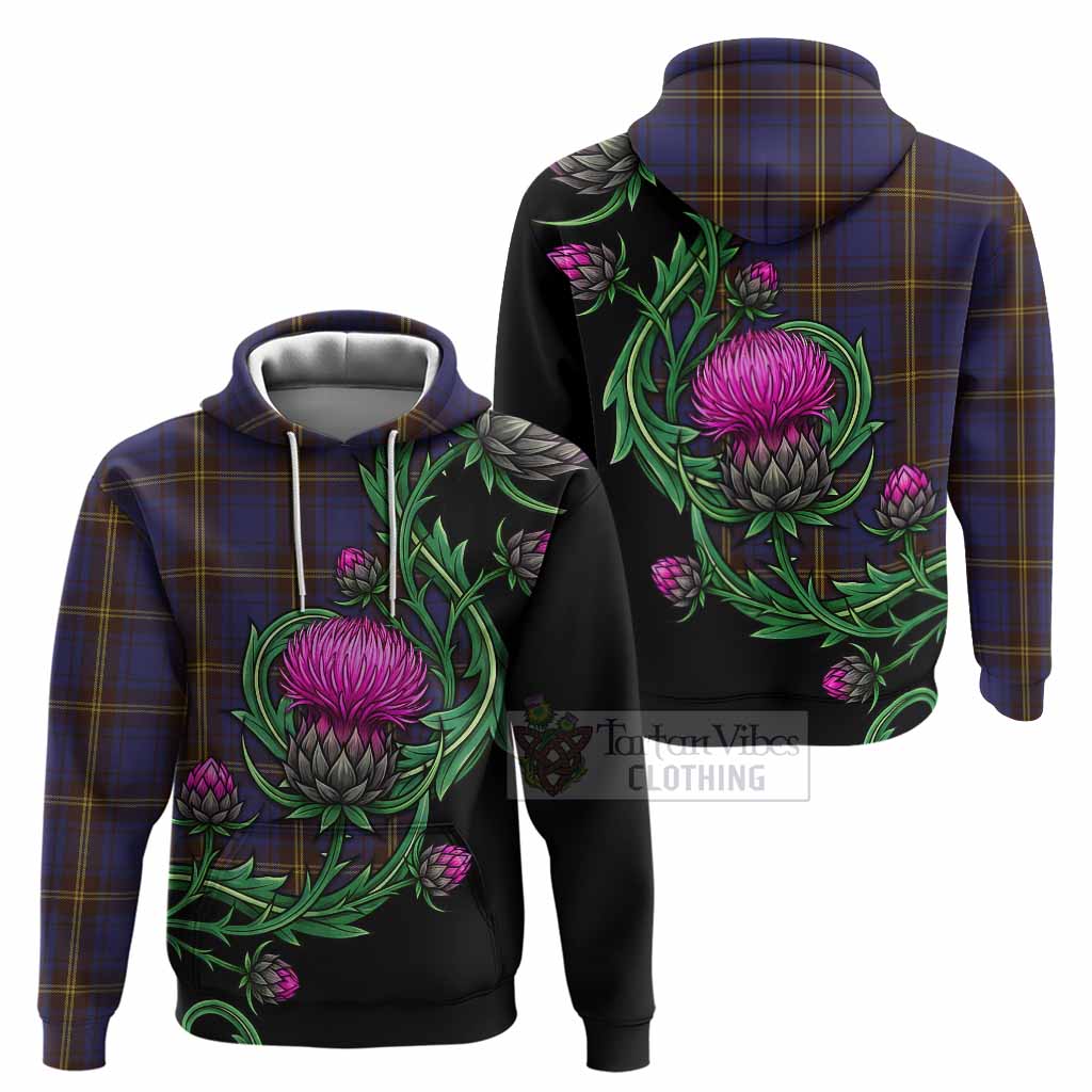 Sligo Tartan Hoodie Resilient Scottish Thistle