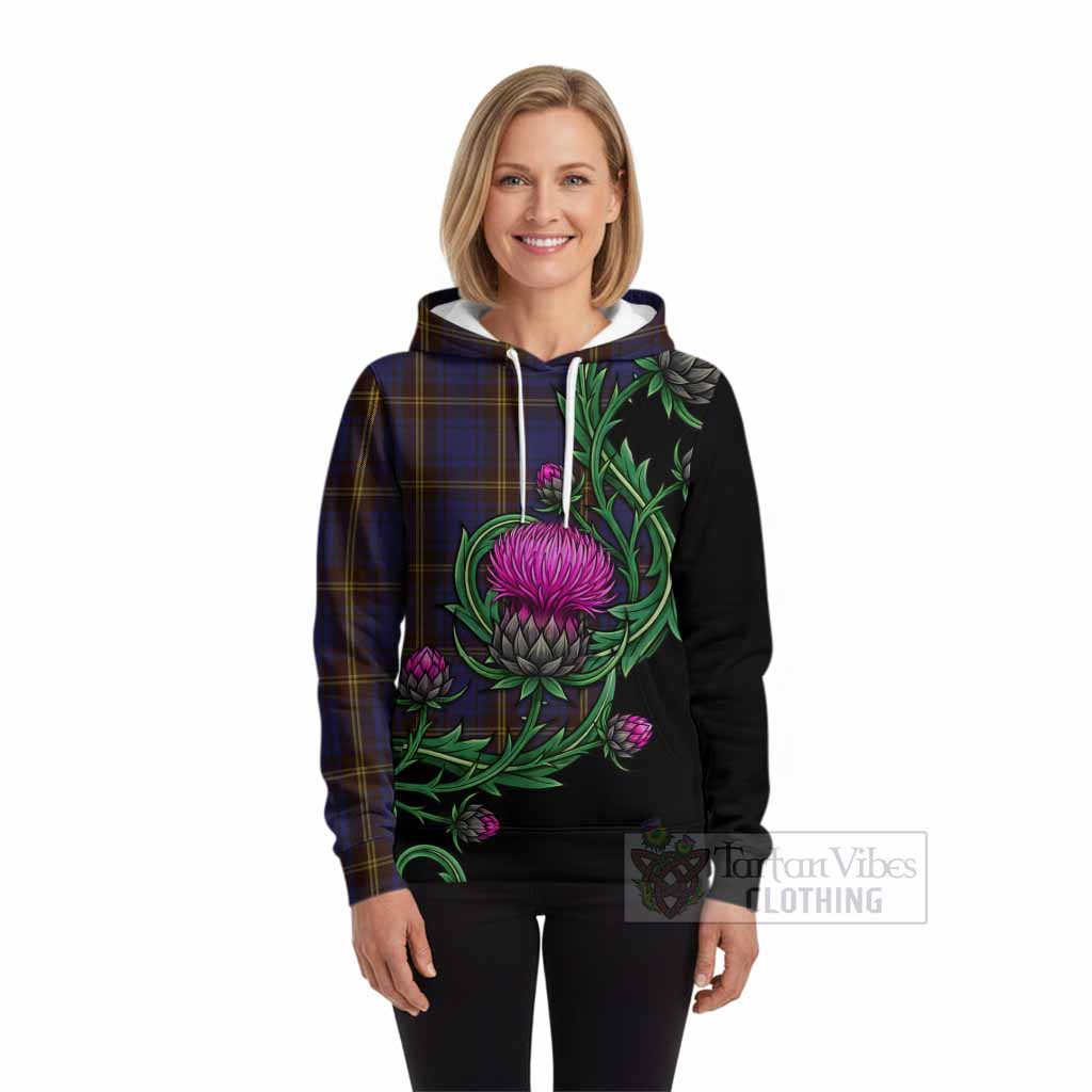 Sligo Tartan Hoodie Resilient Scottish Thistle