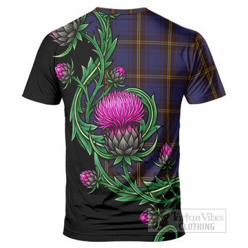 Sligo Tartan T-Shirt Resilient Scottish Thistle