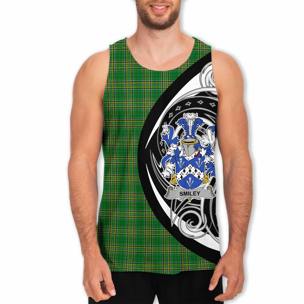 Smiley Irish Clan Men's Tank Top Celtic Circle Style Men - Tartan Vibes Clothing