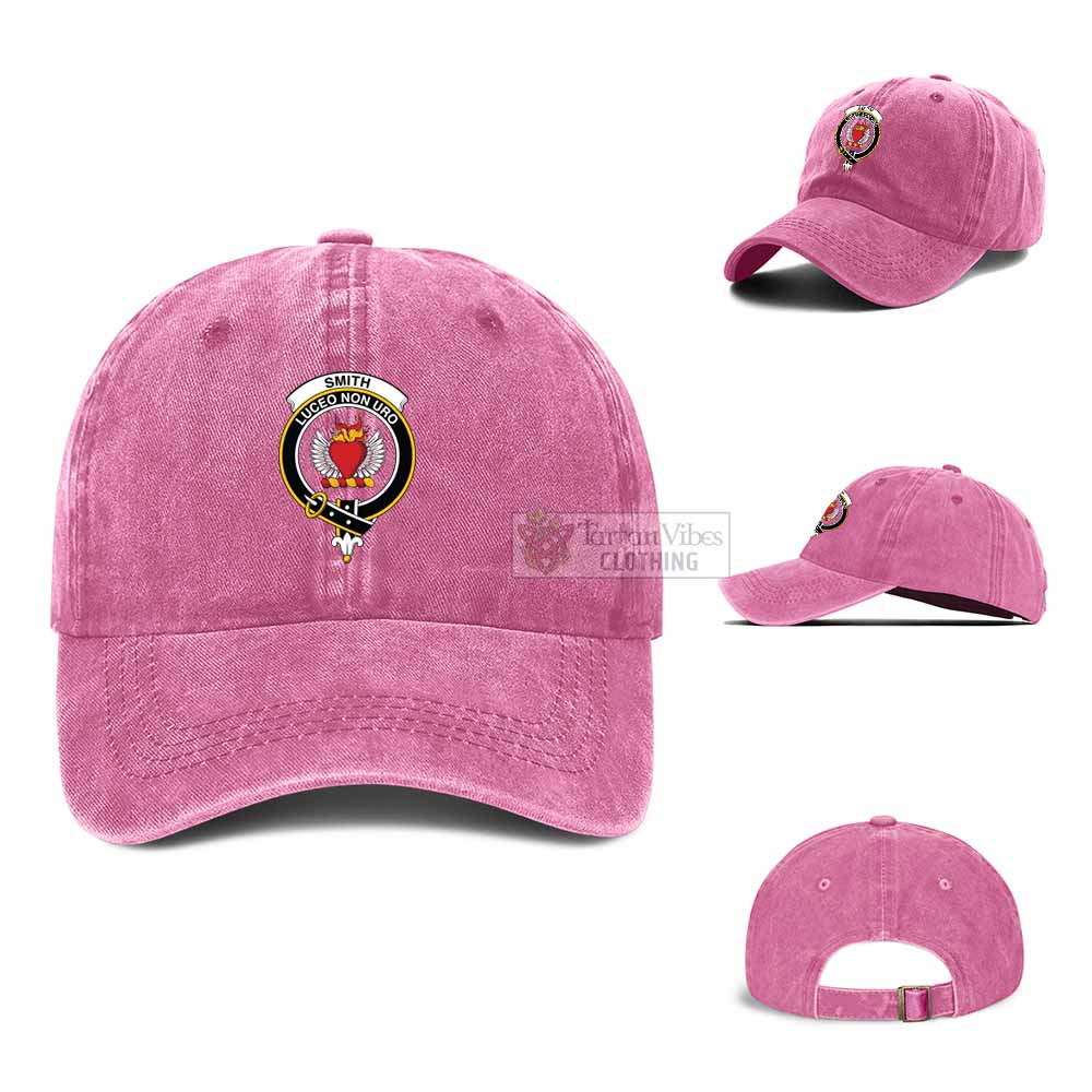 Tartan Vibes Clothing Smith Clan Crest Denim Classic Cap