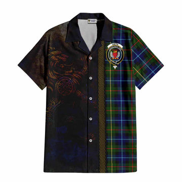 Smith Tartan Family Crest Hawaiian Shirt Alba Gu Brath Be Brave Lion Ancient Style Kid - Tartan Vibes Clothing
