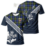 Smith Tartan T-Shirt Featuring Thistle and Scotland Map Kid's Shirt - Tartanvibesclothing Store