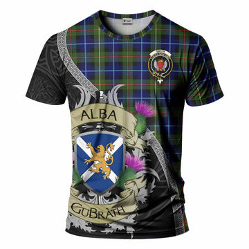Smith Tartan Family Crest T-Shirt Lion Rampant Royal Thistle Shield Celtic Inspired Kid's Shirt - Tartan Vibes Clothing