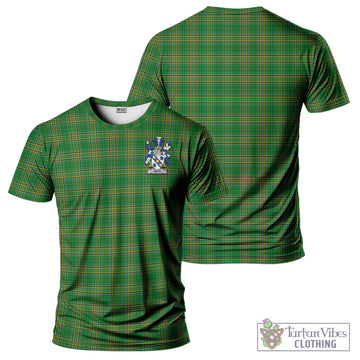 Smith Irish Clan Tartan T-Shirt with Family Seal Kid's Shirt - Tartan Vibes Clothing