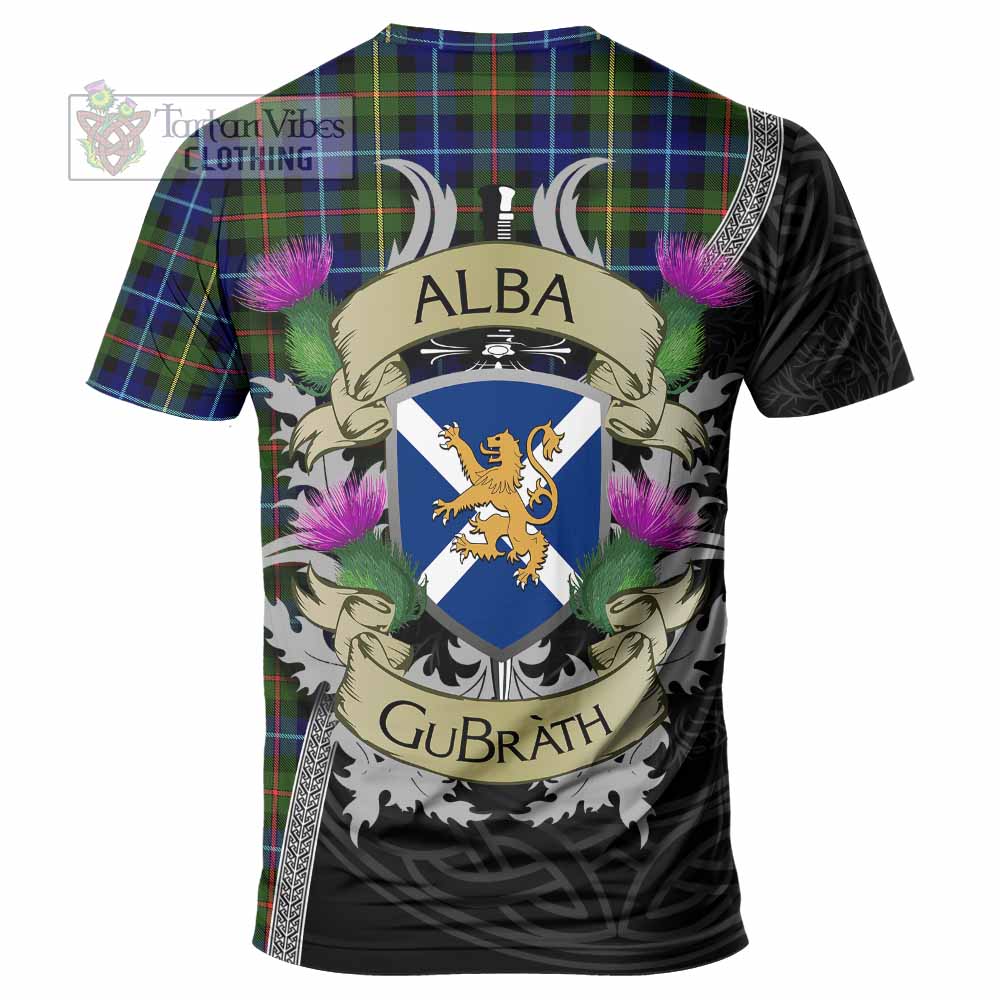 Smith Tartan Family Crest T-Shirt Lion Rampant Royal Thistle Shield Celtic Inspired - Tartan Vibes Clothing