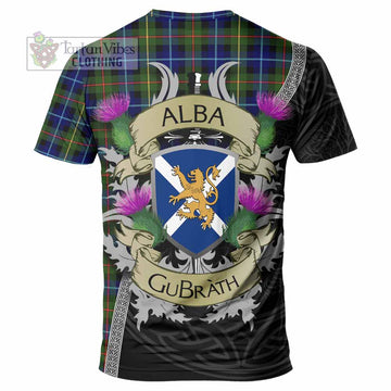 Smith Tartan Family Crest T-Shirt Lion Rampant Royal Thistle Shield Celtic Inspired - Tartan Vibes Clothing