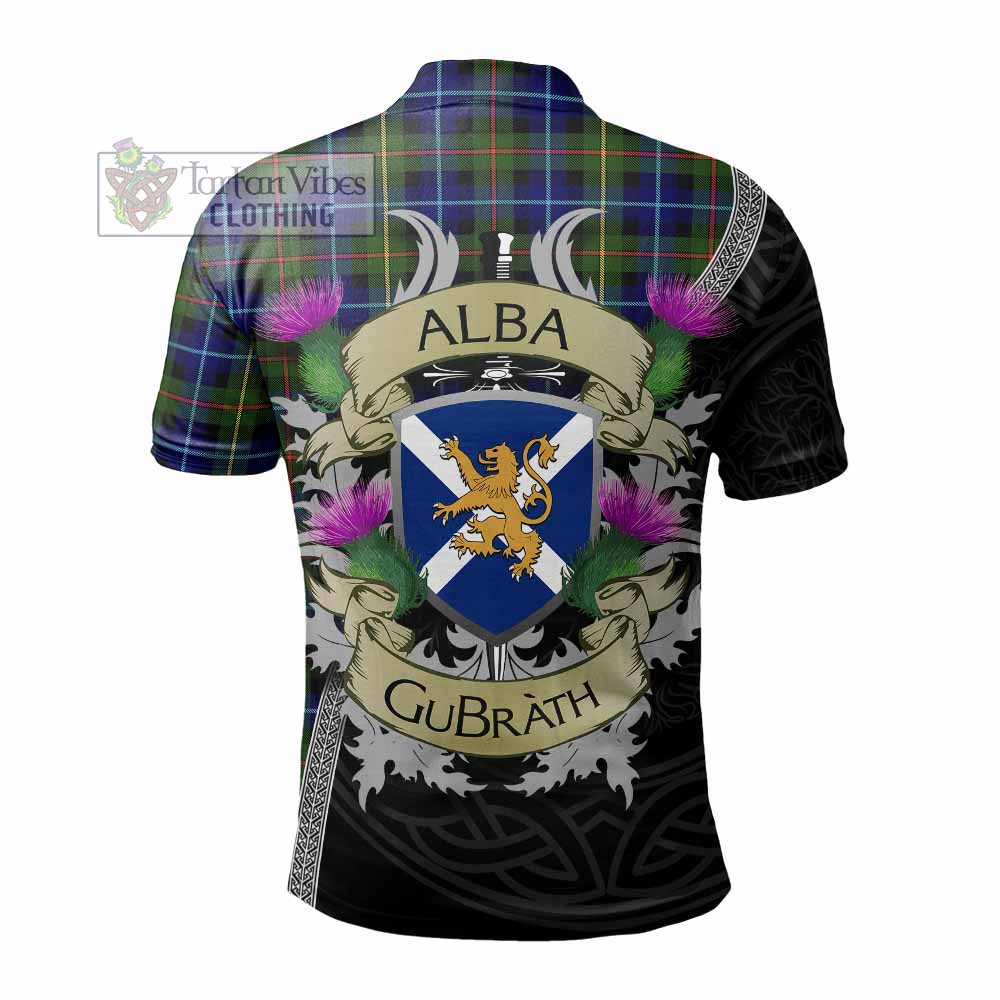 Smith Tartan Family Crest Polo Shirt Lion Rampant Royal Thistle Shield Celtic Inspired - Tartan Vibes Clothing