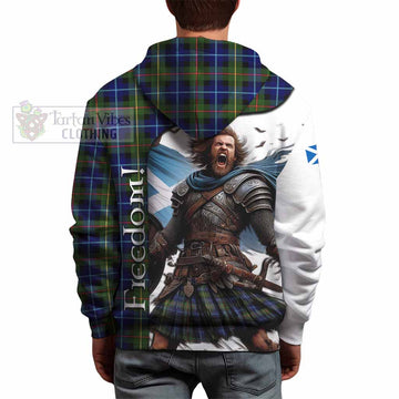 Smith Crest Tartan Hoodie Inspired by the Freedom of Scottish Warrior - Tartan Vibes Clothing