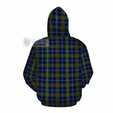 Smith Tartan Cotton Hoodie with Family Crest DNA In Me Style Pullover Hoodie - Tartan Vibes Clothing