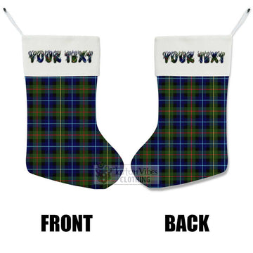 Smith Tartan Christmas Stocking with Personalized Text - Tartan Vibes Clothing