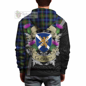 Smith Tartan Family Crest Hoodie Lion Rampant Royal Thistle Shield Celtic Inspired - Tartan Vibes Clothing