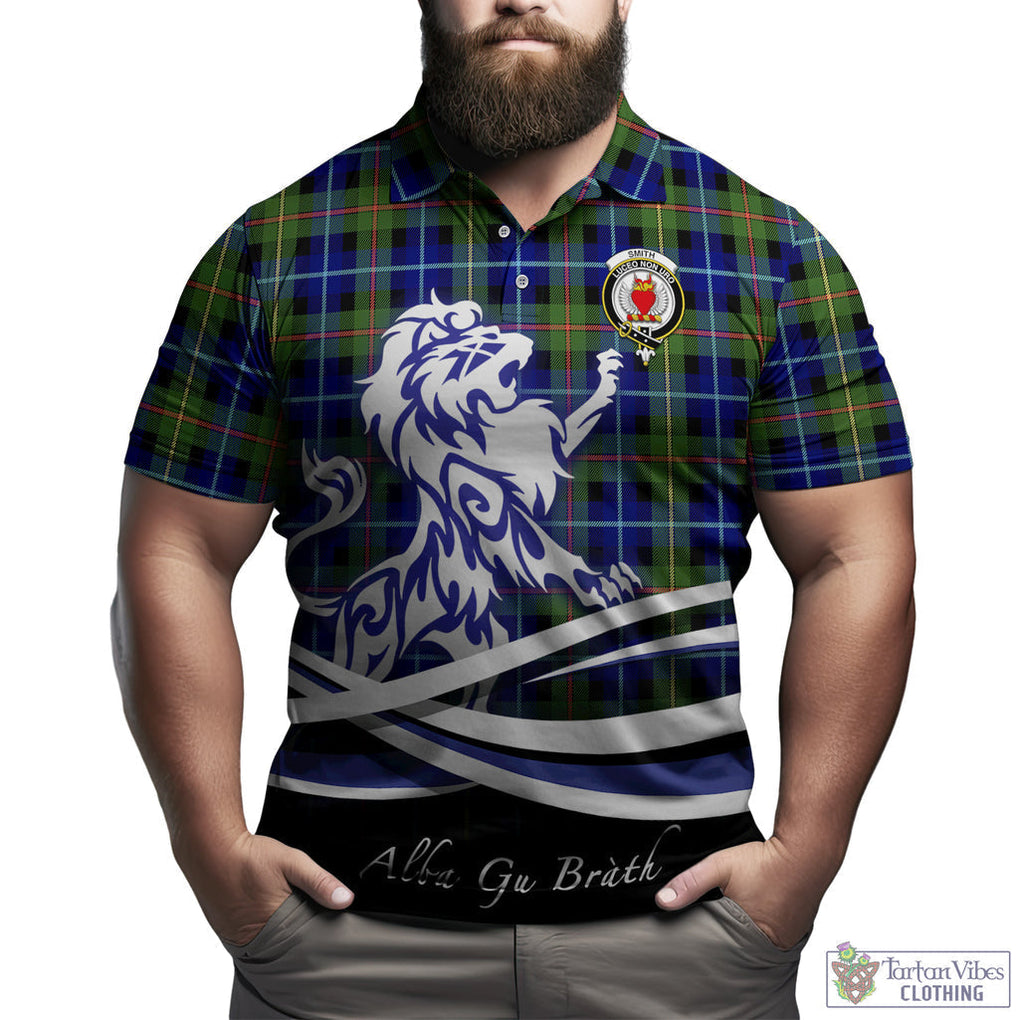 smith-modern-tartan-polo-shirt-with-alba-gu-brath-regal-lion-emblem