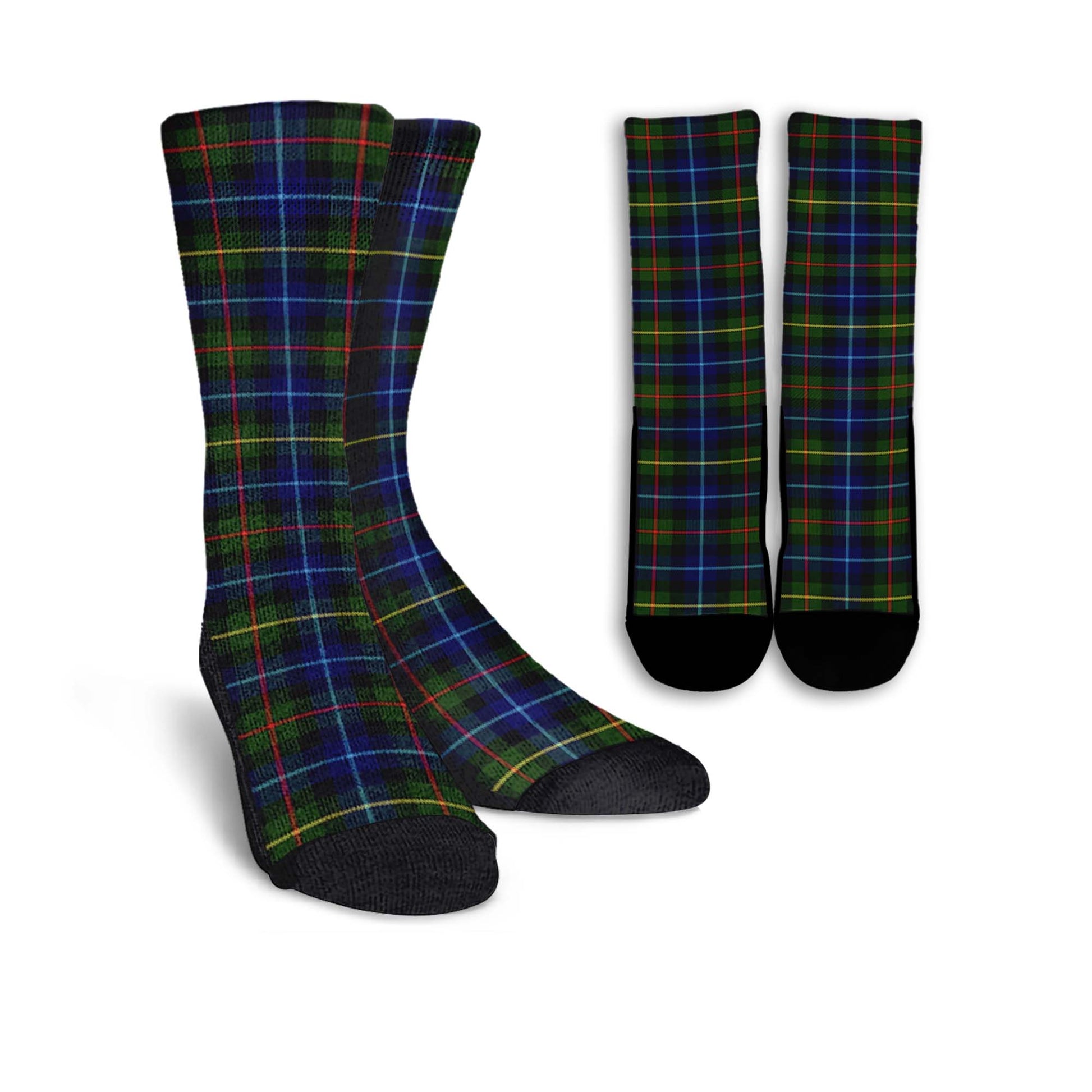 Smith Modern Tartan Crew Socks - Tartanvibesclothing