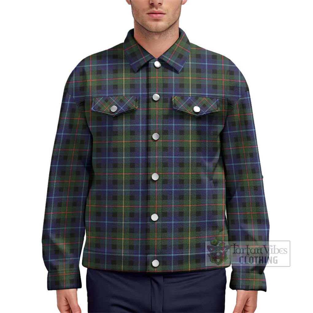 Smith Tartan Unisex Lapel Cotton Jacket Unisex - Tartan Vibes Clothing