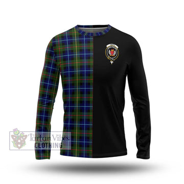 Smith Tartan Long Sleeve T-Shirt with Family Crest and Half Of Me Style Unisex - Tartan Vibes Clothing