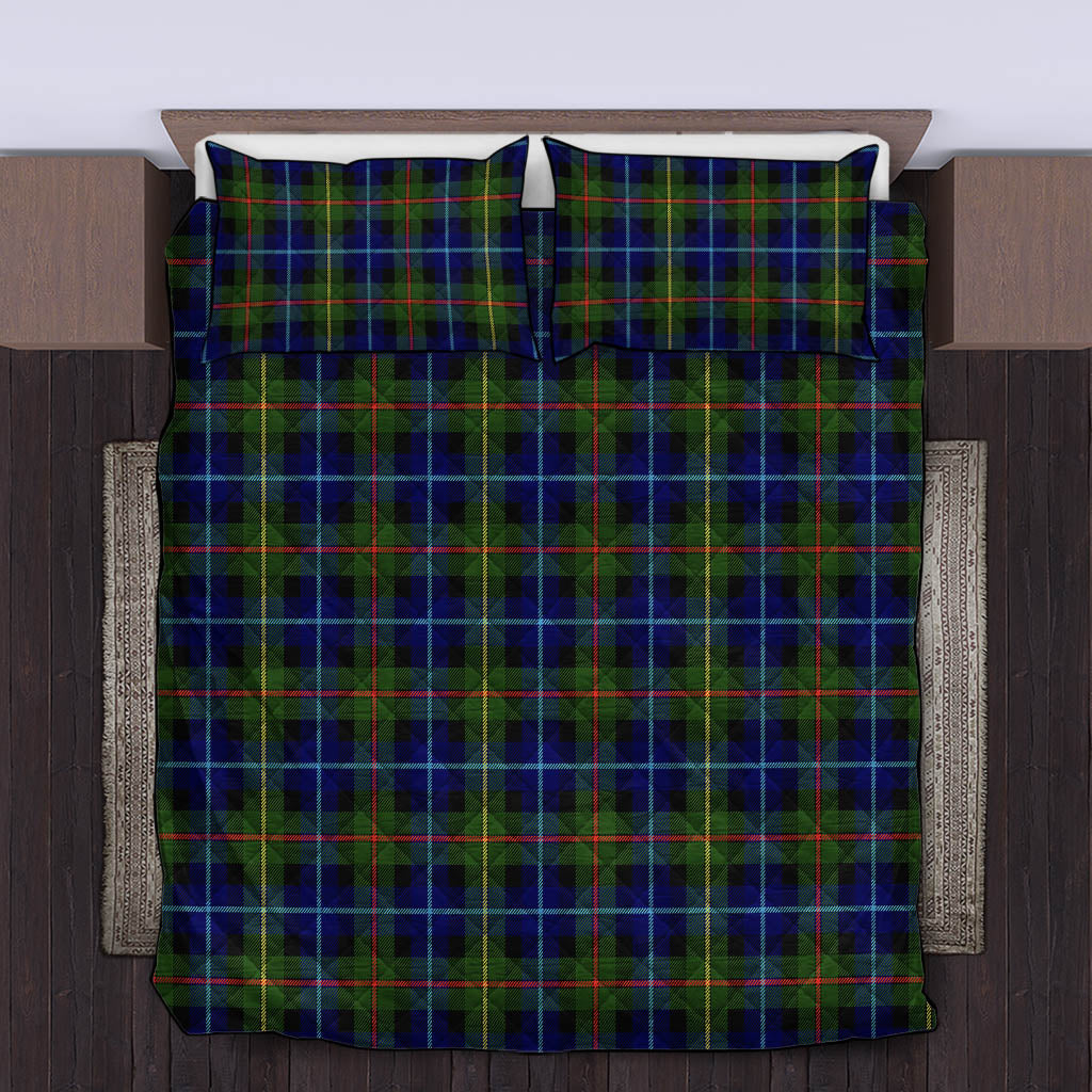 Smith Tartan Quilt Bed Set King - Tartan Vibes Clothing