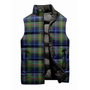 Smith Tartan Sleeveless Puffer Jacket Unisex M - Tartan Vibes Clothing