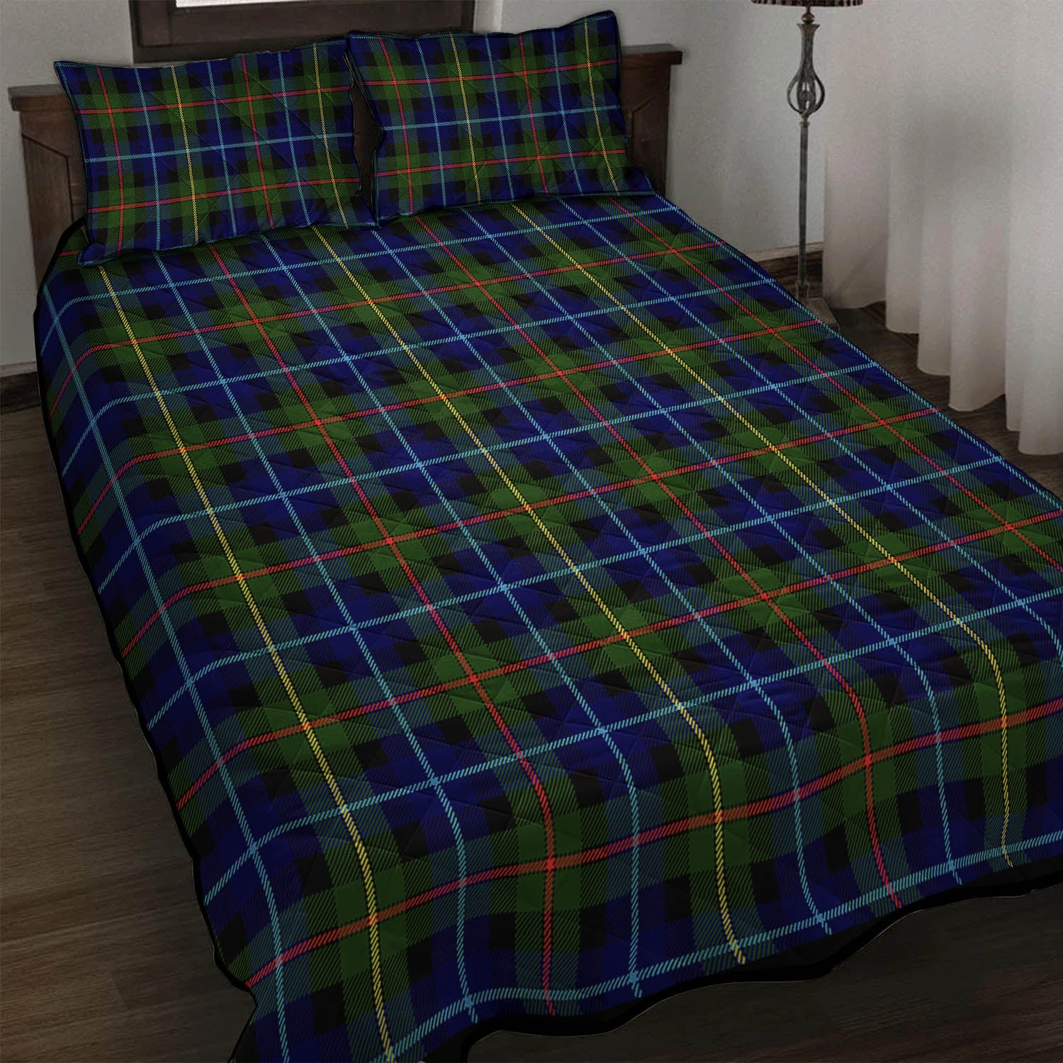 Smith Tartan Quilt Bed Set - Tartan Vibes Clothing